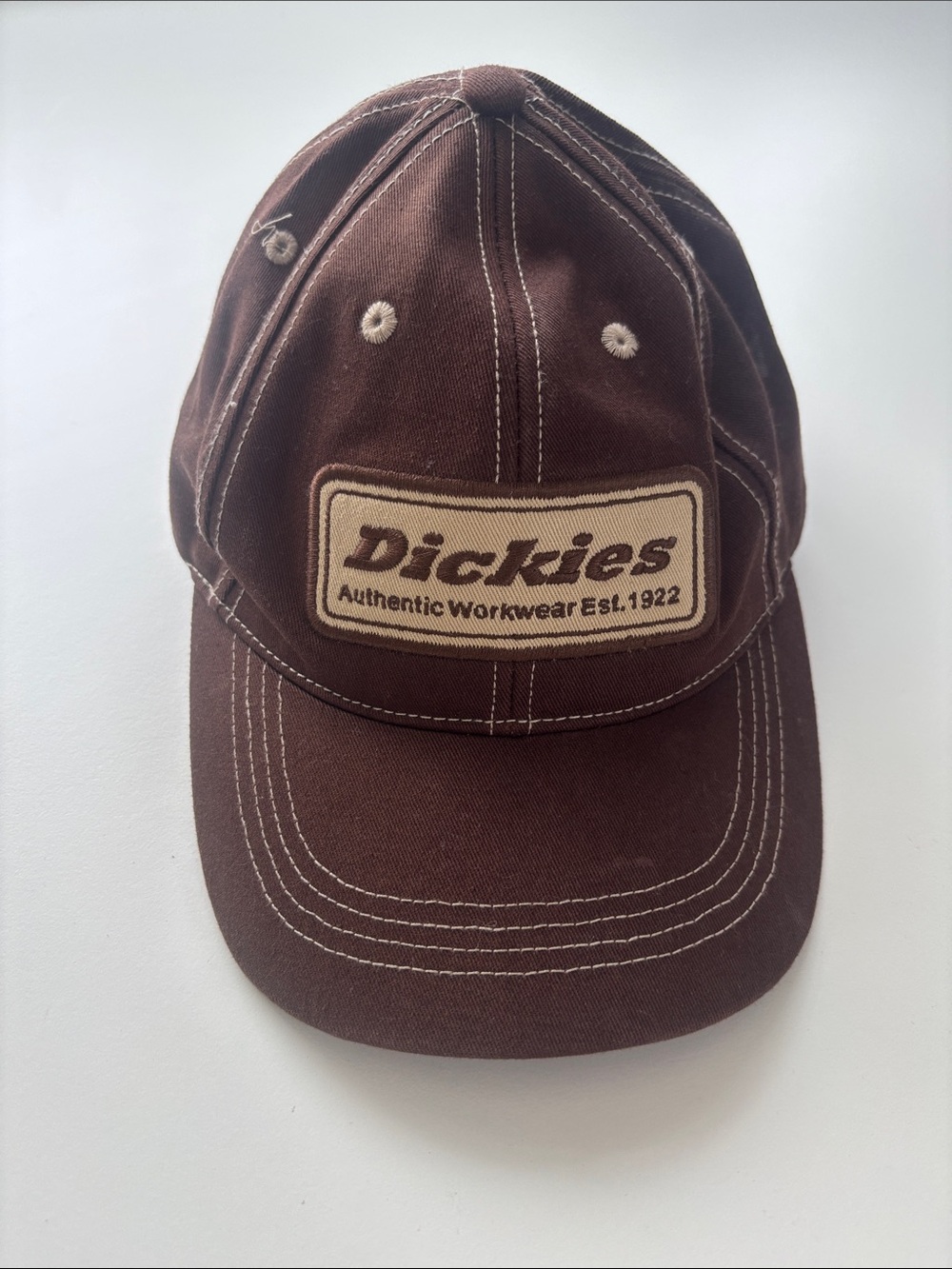 Dickies Chocolate Brown Patch Logo Cap